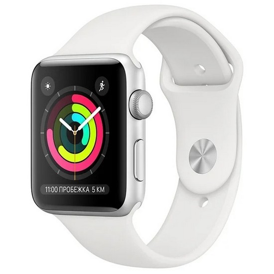 Умные часы Apple Watch Series 3 42мм Aluminum Case with Sport Band