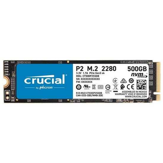 SSD Crucial CT500P2SSD8 500 GB