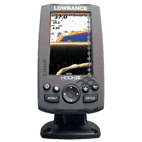 Lowrance HOOK-4x Mid High DownScan