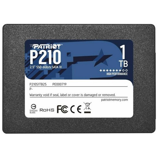 SSD Patriot Memory P210S1TB25 1024 GB