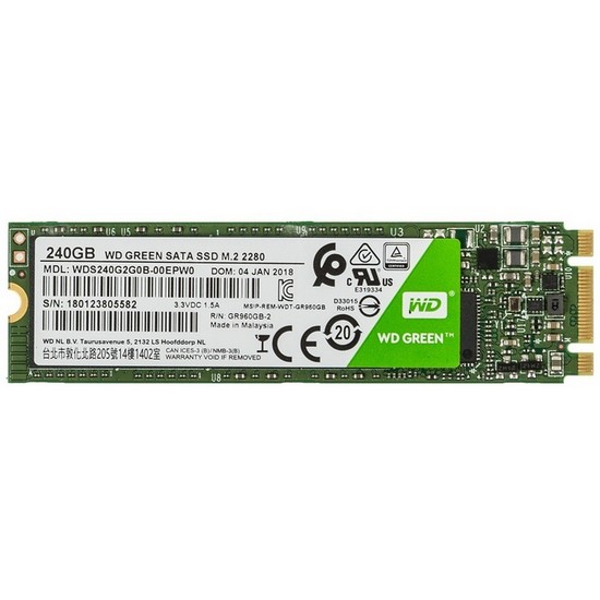 SSD Western Digital Green SATA WDS240G2G0B 240 GB
